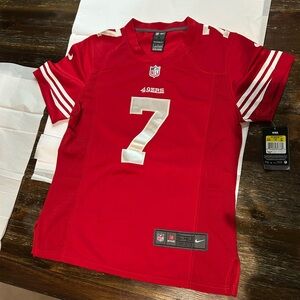 RARE 2012 Nike Colin Kaepernick Women Jersey  San Francisco 49ers Sewn Graphics